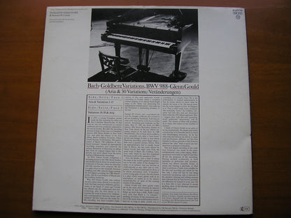 BACH: GOLDBERG VARIATIONS     GLENN GOULD       D37779