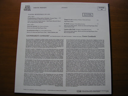 MONTEVERDI: COMBATTIMENTO DI TANCREDI ET CLORINDA / LAMENTO DELLA NINFA     LEONHARDT CONSORT     6.41132