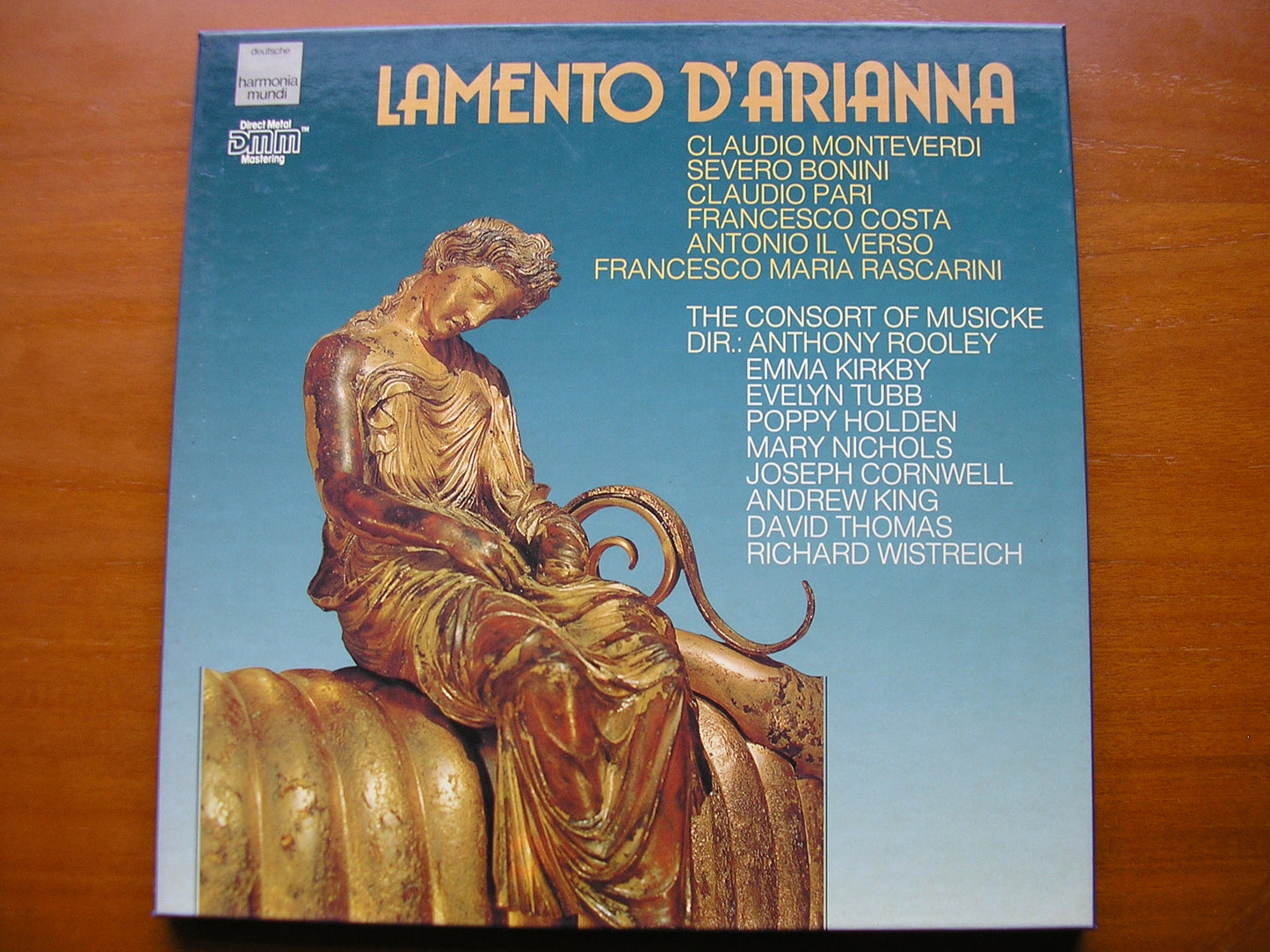LAMENTO D'ARIANNA: MONTEVERDI / BONINI / PARI / COSTA / VERSO / RASCARINI    THE CONSORT OF MUSICKE / ROOLEY    2LP    16 9504