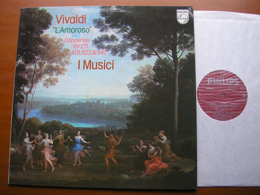 VIVALDI: L'AMOROSO     FOUR CONCERTOS      I MUSICI     9500 301