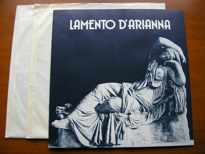 LAMENTO D'ARIANNA: MONTEVERDI / BONINI / PARI / COSTA / VERSO / RASCARINI    THE CONSORT OF MUSICKE / ROOLEY    2LP    16 9504