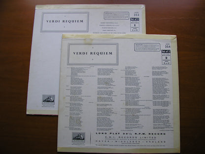 VERDI: REQUIEM   VARTENISSIAN / CHRISTOFF / FERNANDI / COSSOTTO / ROME OPERA / SERAFIN     ASD 353-4