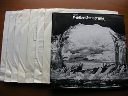 WAGNER: THE TWILIGHT OF THE GODS complete opera   SOLOISTS / VIENNA PHILHARMONIC / SOLTI     test pressing    SET 292 / 7