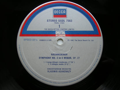 RACHMANINOV: SYMPHONIES 1 / 2 / 3 & YOUTH SYMPHONY      ASHKENAZY / CONCERTGEBOUW ORCHESTRA    3 LP