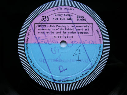 WAGNER: THE TWILIGHT OF THE GODS complete opera   SOLOISTS / VIENNA PHILHARMONIC / SOLTI     test pressing    SET 292 / 7