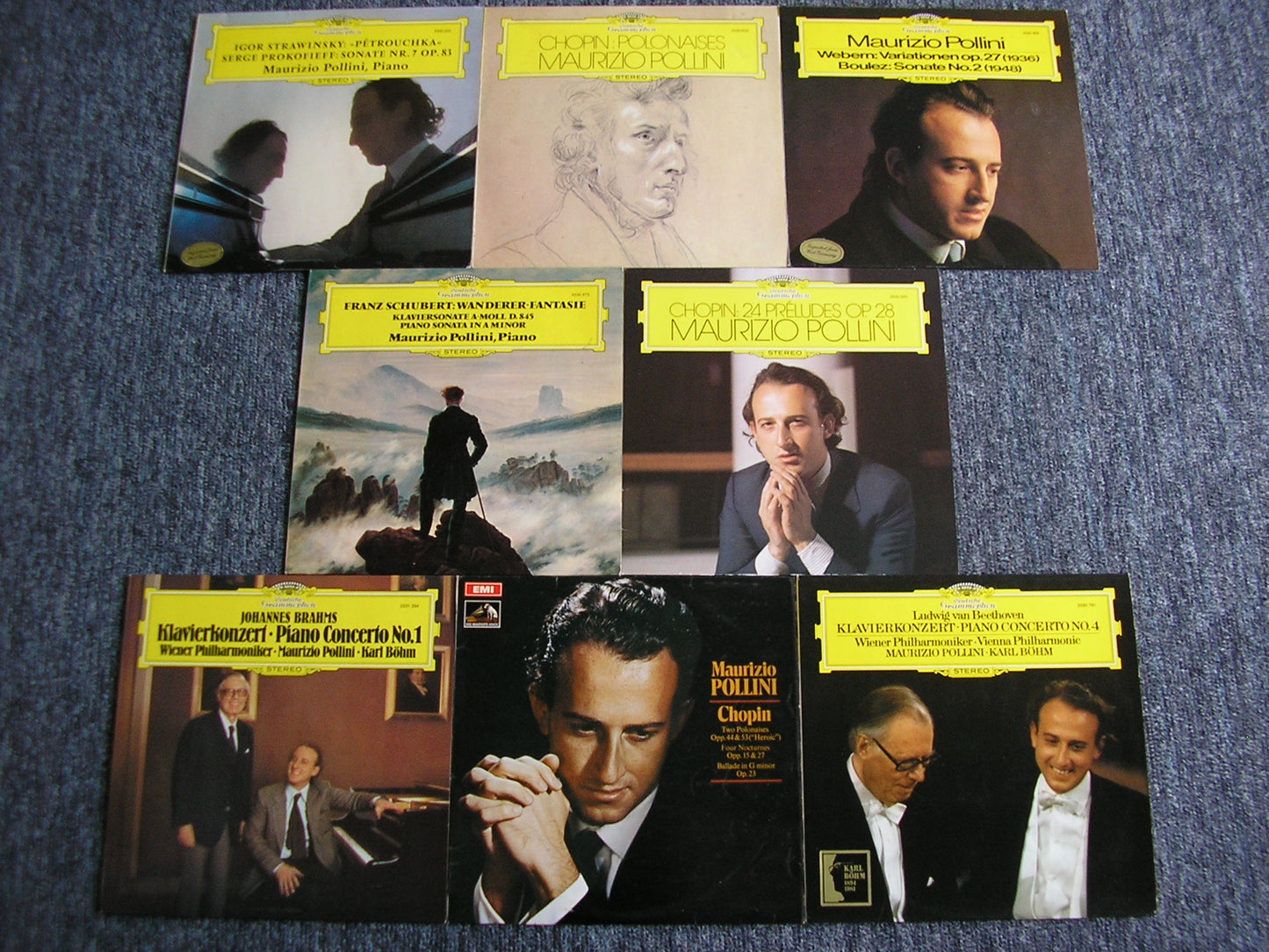 8 LP Classical Collections  -  MAURIZIO POLLINI