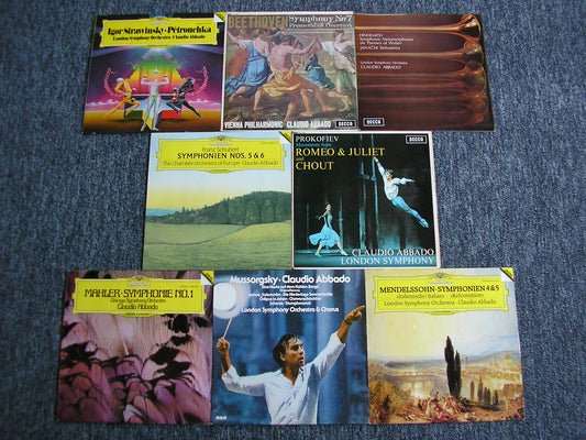 8 LP Classical Collections  -  CLAUDIO ABBADO