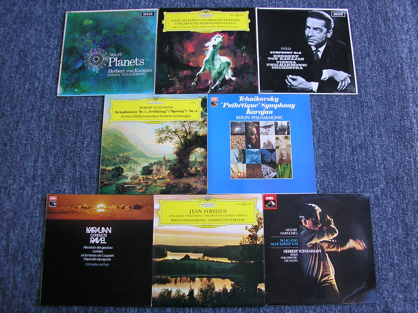 8 LP Classical Collections  -  HERBERT VON KARAJAN