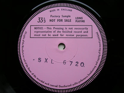 RACHMANINOV: SYMPHONY No. 3 / THE ROCK     WELLER /LONDON PHILHARMONIC    test pressing    SXL 6720