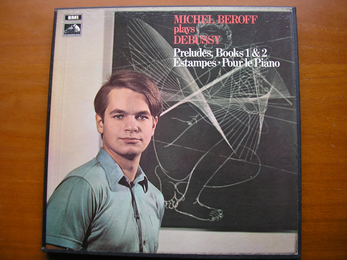 DEBUSSY: PRELUDES Books 1 & 2 / ESTAMPES / POUR LE PIANO    MICHEL BEROFF    2LP     SLS 803