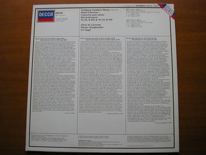 MOZART: PIANO CONCERTOS Nos. 22 & 19      DE LARROCHA / VIENNA SYMPHONY / SEGAL     SXDL 7566