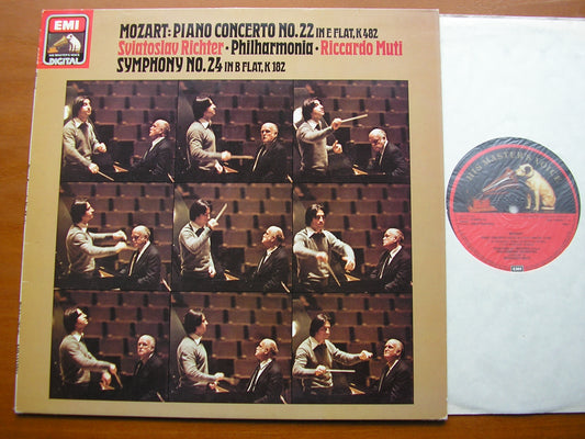 MOZART: PIANO CONCERTO No. 22 / SYMPHONY No. 24      RICHTER / PHILHARMONIA / MUTI        ASD 1435281