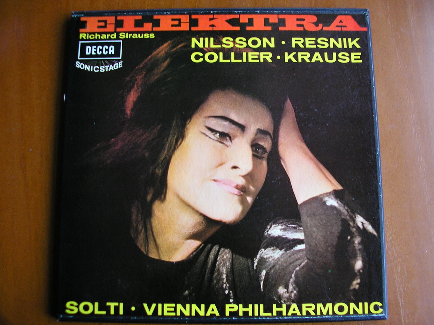 STRAUSS: ELEKTRA    NILSSON / RESNIK / VIENNA PHILHARMONIC / SOLTI     2LP    test pressing      SET 354 - 5
