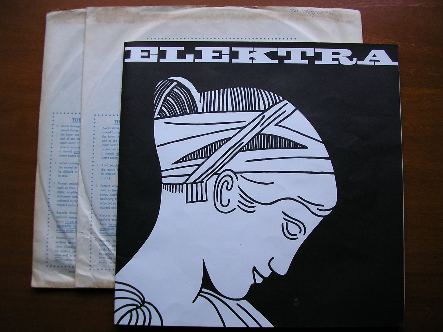 STRAUSS: ELEKTRA    NILSSON / RESNIK / VIENNA PHILHARMONIC / SOLTI     2LP    test pressing      SET 354 - 5