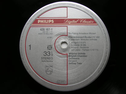 MOZART: PIANO CONCERTOS Nos. 22 & 23       UCHIDA / ENGLISH CHAMBER ORCHESTRA / TATE     420 187