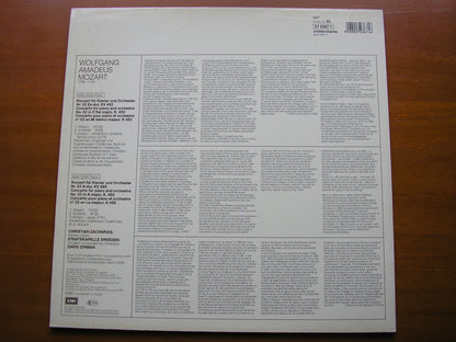 MOZART: PIANO CONCERTOS Nos. 22 & 23      ZACHARIAS / DRESDEN STATE ORCHESTRA / ZINMAN      27 0367