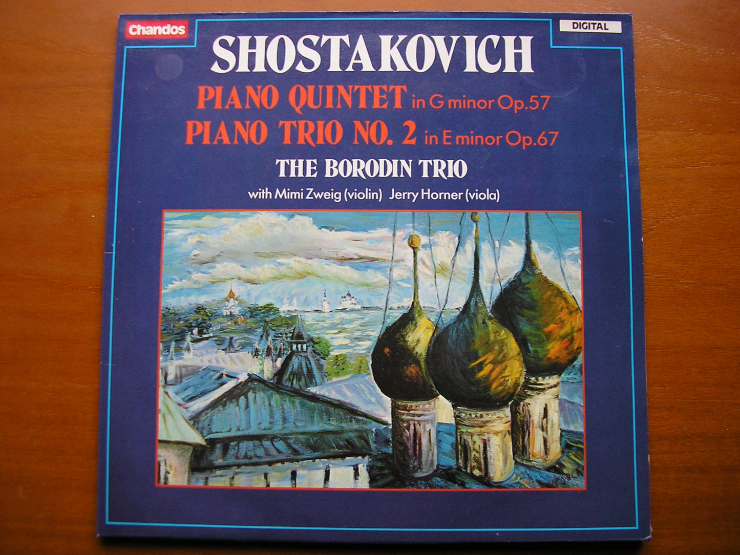 SHOSTAKOVICH: PIANO QUINTET in G / PIANO TRIO No. 2     ZWEIG / HORNER / THE BORODIN TRIO     ABRD 1088