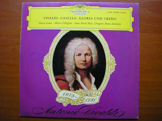 VIVALDI: GLORIA & CREDO    SOLOISTS / MAGGIO MUSICALE FIORENTINO / BARTOLETTI    138 788