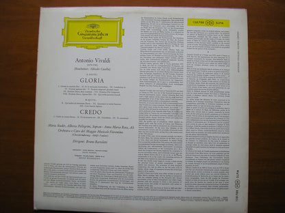 VIVALDI: GLORIA & CREDO    SOLOISTS / MAGGIO MUSICALE FIORENTINO / BARTOLETTI    138 788