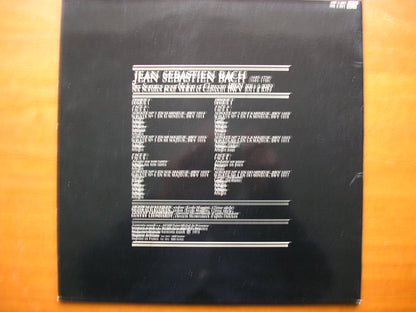 BACH: SIX SONATAS FOR VIOLIN & HARPSICHORD BWV 1014-1019      KUIJKEN / LEONHARDT   2LP    HM 2.901