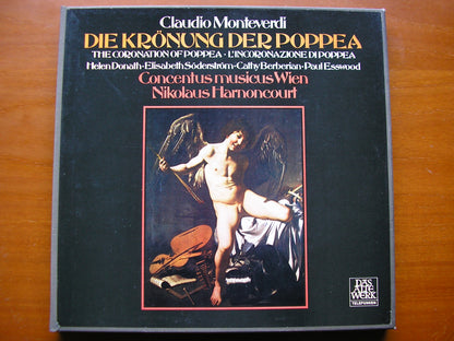 MONTEVERDI: THE CORONATION OF POPPEA     SOLOISTS / CONCENTUS MUSICUS VIENNA / HARNONCOURT   5LP      6.35247