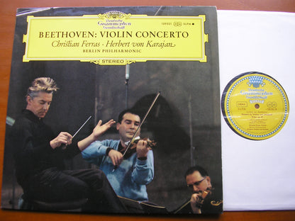 BEETHOVEN: VIOLIN CONCERTO     FERRAS / BERLIN PHILHARMONIC / KARAJAN     139 021