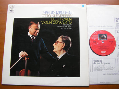 BEETHOVEN: VIOLIN CONCERTO     MENUHIN / NEW PHILHARMONIA / KLEMPERER      ASD 2285