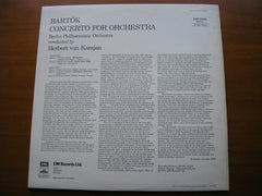 BARTOK: CONCERTO FOR ORCHESTRA     KARAJAN / BERLIN PHILHARMONIC    ASD 3046
