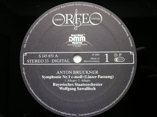 BRUCKNER: SYMPHONY No. 1       SAWALLISCH / BAVARIAN STATE ORCHESTRA     S 145 851