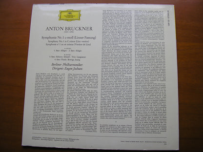 BRUCKNER: SYMPHONY No. 1      JOCHUM / BERLIN PHILHARMONIC     139 131