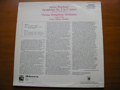 BRUCKNER: SYMPHONY No. 2     GIULINI / VIENNA SYMPHONY      ASD 3146