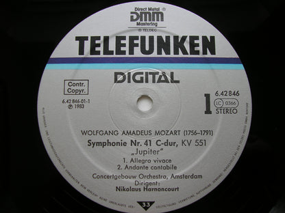 MOZART: SYMPHONY No. 41 'Jupiter'     HARNONCOURT / CONCERTGEBOUW ORCHESTRA   6.42846