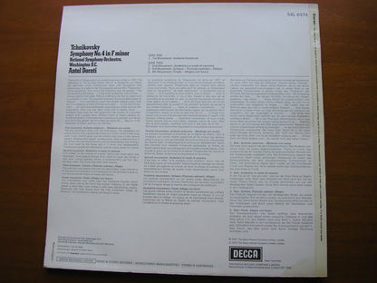 TCHAIKOVSKY: SYMPHONY No. 4     ANTAL DORATI / NATIONAL SYMPHONY ORCHESTRA WASHINGTON DC   SXL 6574