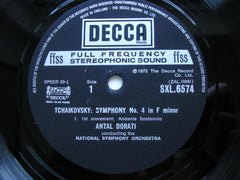 TCHAIKOVSKY: SYMPHONY No. 4     ANTAL DORATI / NATIONAL SYMPHONY ORCHESTRA WASHINGTON DC   SXL 6574