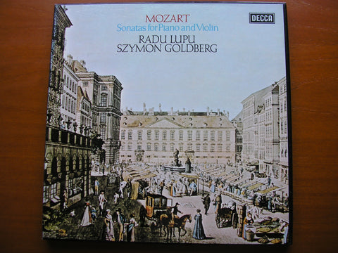 MOZART: SONATAS FOR PIANO & VIOLIN      RADU LUPU / SZYMON GOLDBERG     13 BB 207/12