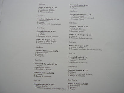 MOZART: SONATAS FOR PIANO & VIOLIN      RADU LUPU / SZYMON GOLDBERG     13 BB 207/12