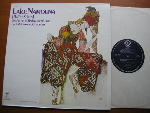 LALO: NAMOUNA  Ballet Suites nos. 1 & 2       DE FROMENT / ORCHESTRA OF RADIO LUXEMBOURG    QTV 34724