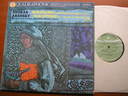 DVORAK: SERENADE FOR STRINGS / ARENSKY: TCHAIKOVSKY VARIATIONS    SOMARY / ENGLISH CHAMBER ORCHESTRA   VSQ 30011