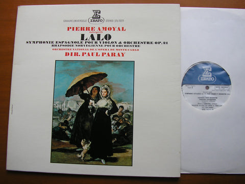 LALO: SYMPHONIE ESPAGNOLE / RHAPSODIE NORVEGIENNE    AMOYAL / MONTE CARLO OPERA ORCHESTRA / PARAY    STU 70771