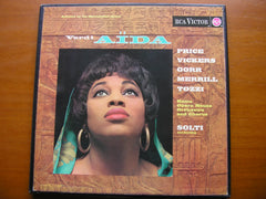 VERDI: AIDA    PRICE / VICKERS / GORR / MERRILL / ROME OPERA / SOLTI    SER 4538-40