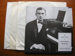 RAVEL: PIANO WORKS     SAMSON FRANCOIS    3 LP    SLS 783