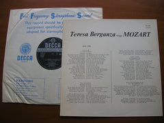 TERESA BERGANZA SINGS MOZART ARIAS       BERGANZA / LONDON SYMPHONY / PRITCHARD    SXL 6045