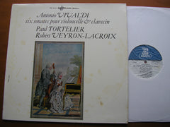 VIVALDI: SIX SONATAS FOR CELLO & HARPSICHORD     TORTELIER / VEYRON - LACROIX      STU 70240