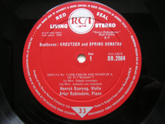 BEETHOVEN: SONATAS FOR VIOLIN & PIANO 'Kreutzer' Op. 47 / 'Spring' Op. 24     SZERYNG / RUBINSTEIN     SB 2084