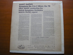 SAINT-SAENS: SYMPHONY No. 3     DUPRE / DETROIT SYMPHONY / PARAY    AMS 16004