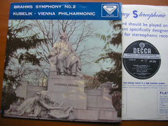 BRAHMS: SYMPHONY No. 2     KUBELIK / VIENNA PHILHARMONIC    SXL 2059