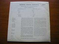 ROSSINI: STRING SONATAS Nos. 1 / 3 / 5 / 6    NEVILLE MARRINER / ACADEMY OF SAINT MARTIN IN THE FIELDS    ZRG 506