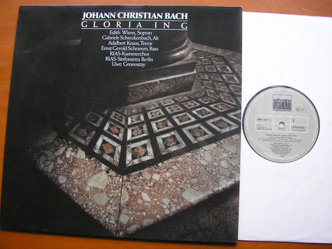 JC BACH: GLORIA in G     SOLOISTS / BERLIN RADIO SYMPHONY / GRONOSTAY     AMS 3541