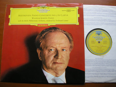 BEETHOVEN: PIANO CONCERTO No. 1    KEMPFF / BERLIN PHILHARMONIC / LEITNER    138 774