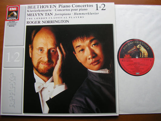 BEETHOVEN: PIANO CONCERTOS Nos. 1& 2    TAN / LONDON CLASSICAL PLAYERS / NORRINGTON    7 49509
